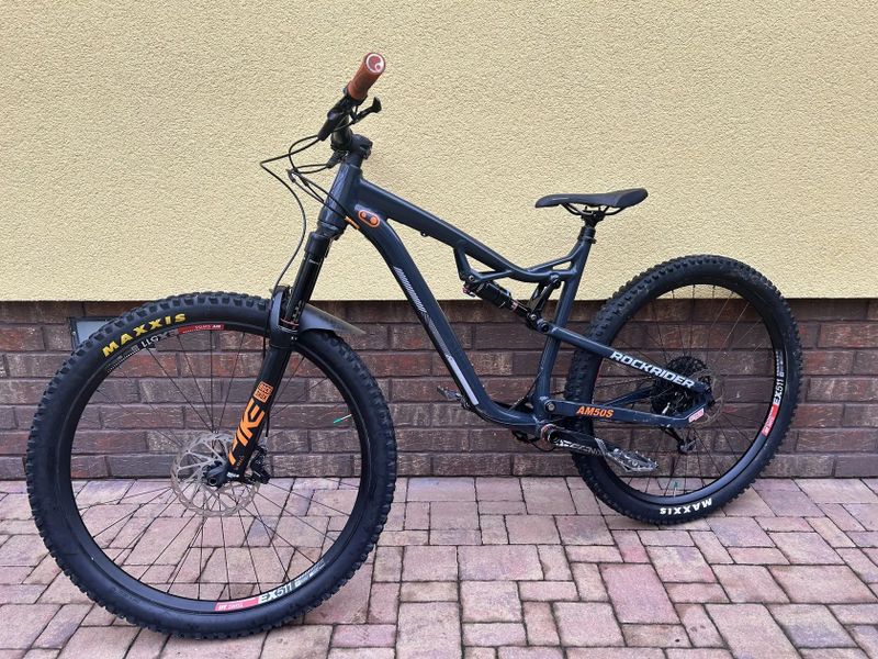 Celoodpružené 29” kolo Rockrider vel. L