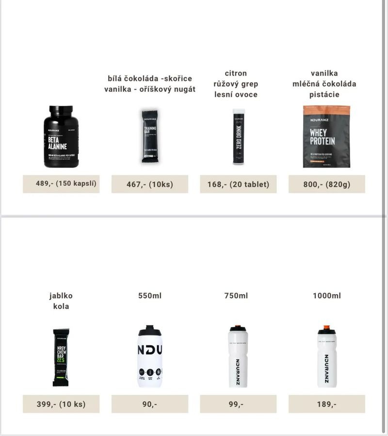 Prodej výživy Nduranz