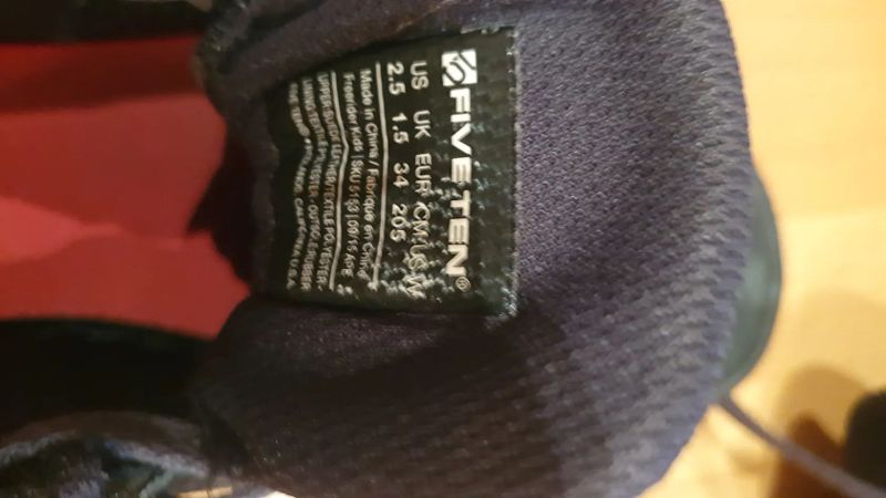 dětské boty zn. Five Ten Freerider v. 34