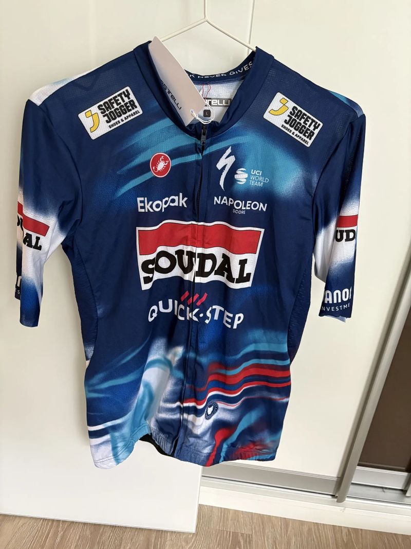Nový Soudal Quick-Step jersey 2025, Castelli, size L