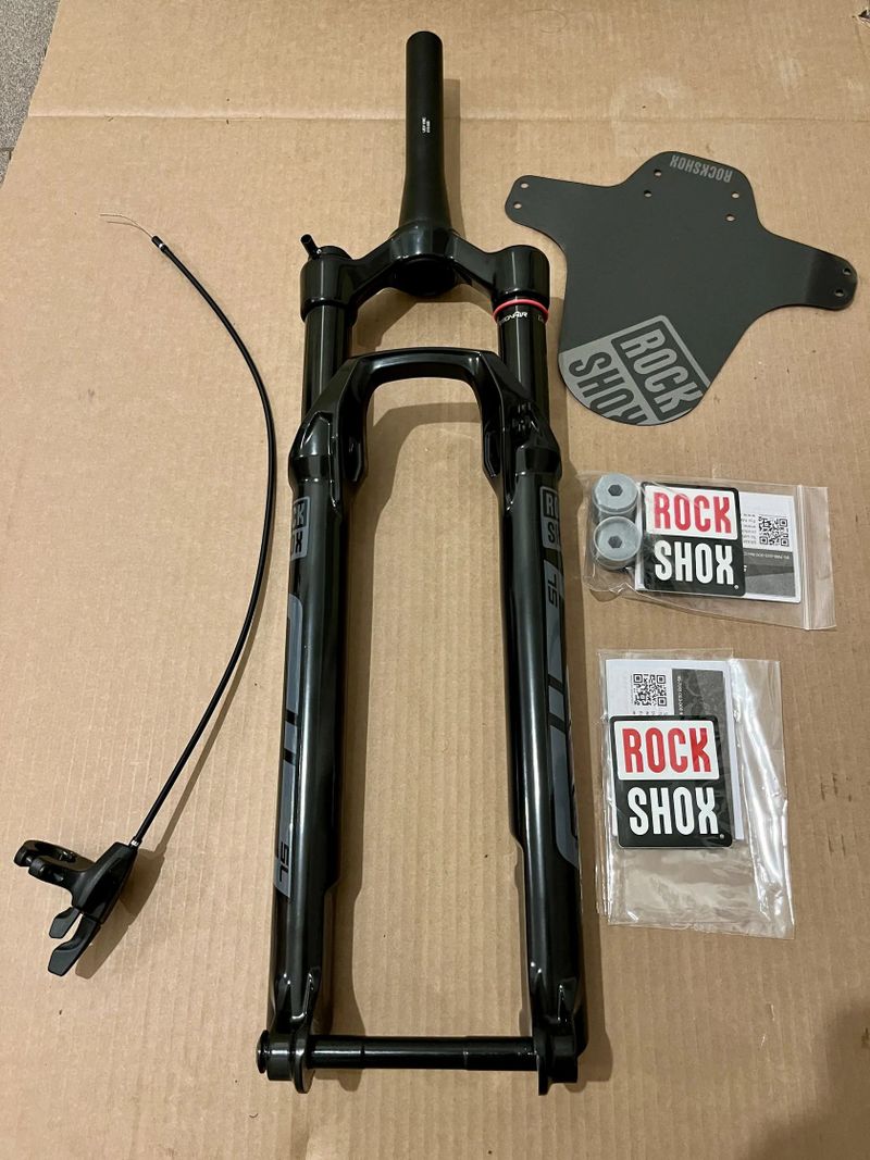 RockShox Sid SL Base, 100 mm, w/Remote