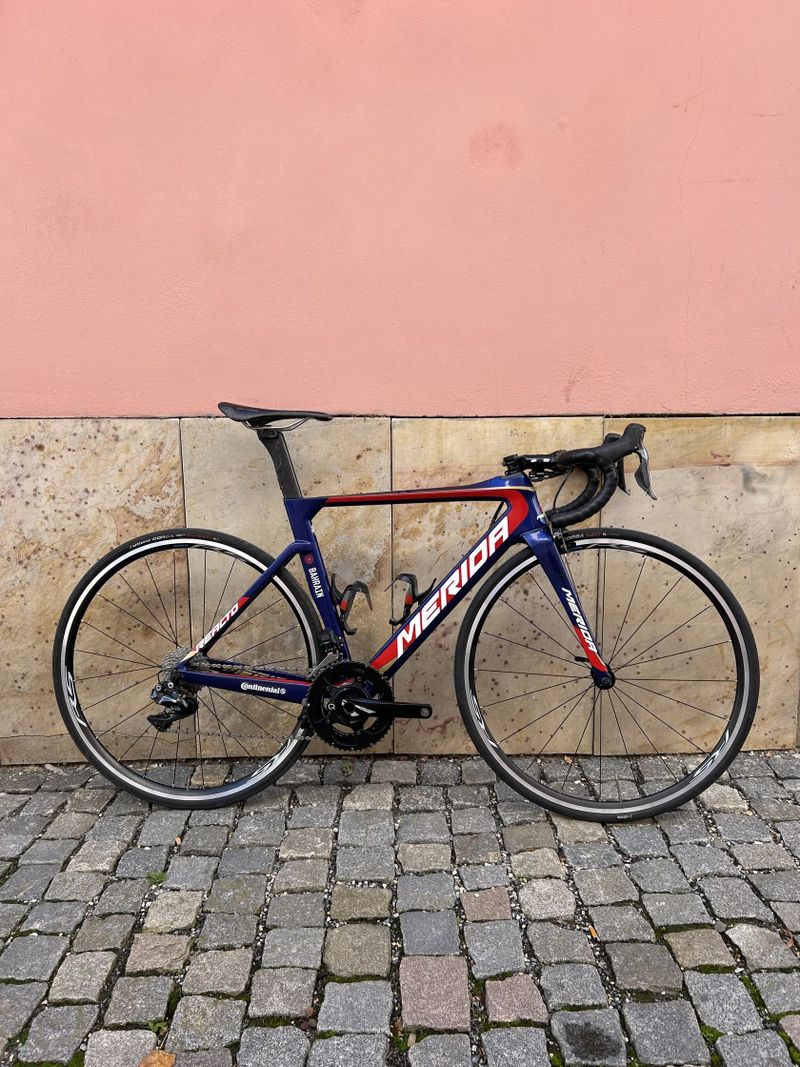 Merida Reacto Team-E Bahrain Merida – Shimano Dura-Ace Di2 + Quarq wattmetr