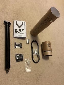 BIKEYOKE REVIVE 3.0 ↕213mm Ø31.6mm bez páčky bez adaptéru standardní - černá