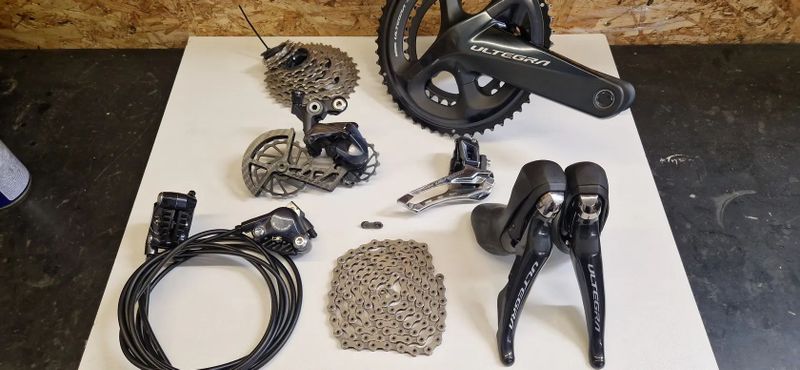 Shimano Ultegra 2x11 - kladka Nova 