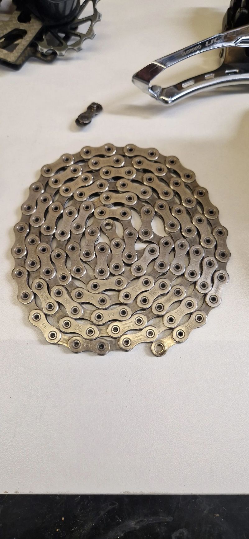 Shimano Ultegra 2x11 - kladka Nova 