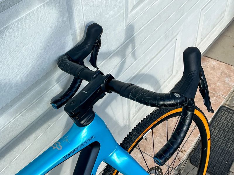 Stevens Super Prestige 1x11 Crystal Blue Cyklokrosové kolo