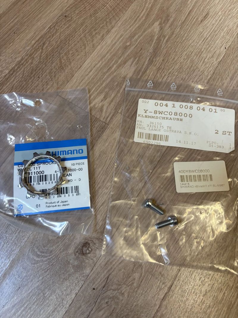 Zbylé náhradní díly - co dům dal