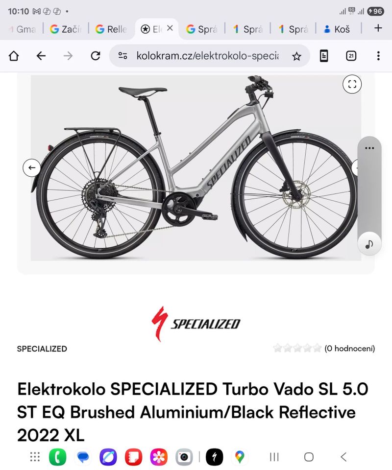 Specialized Turbo vado sl 5.0 st eq
