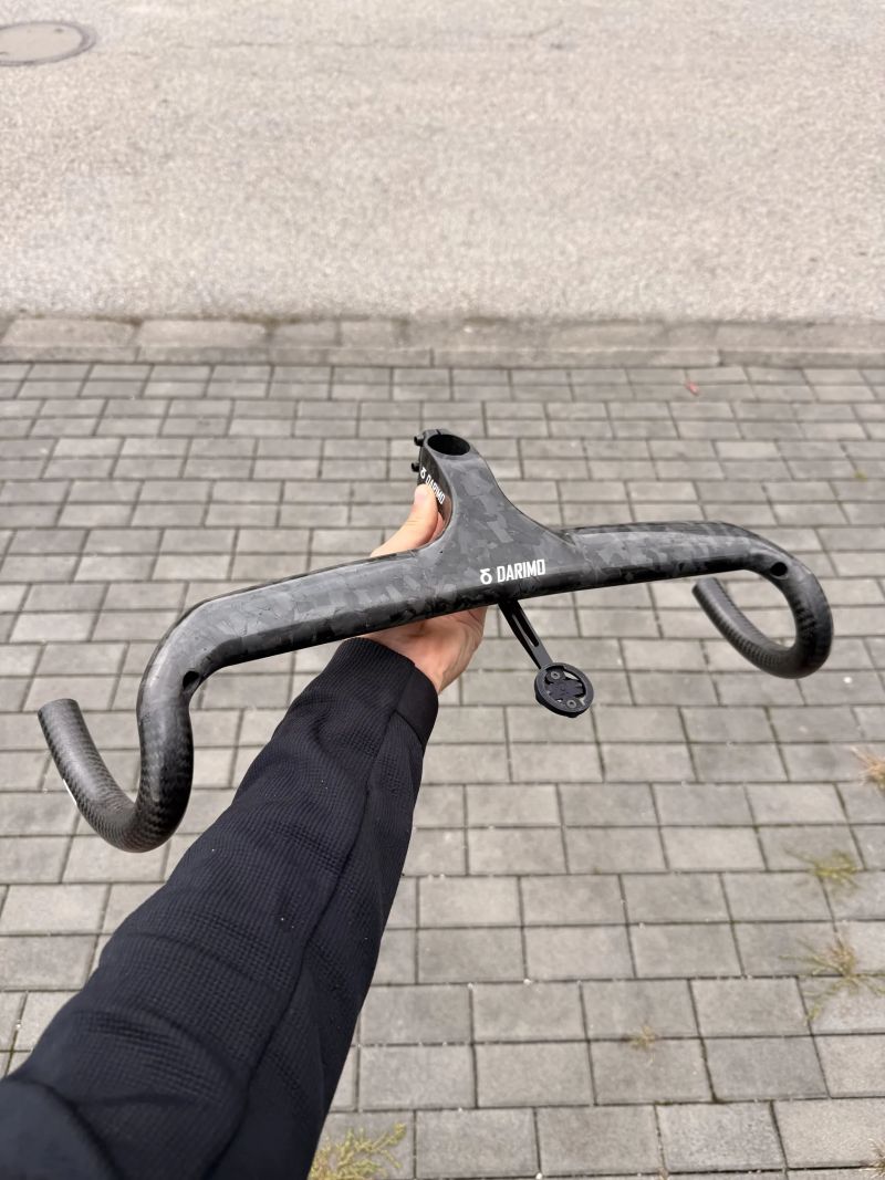Karbonová řídítka Darimo Nexum Drag silniční/gravel - 218 gramů
