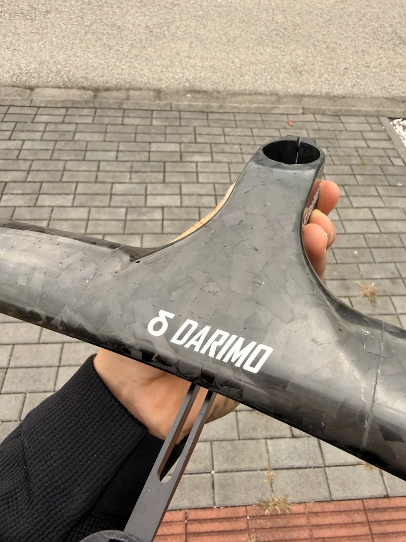 Karbonová řídítka Darimo Nexum Drag silniční/gravel - 218 gramů