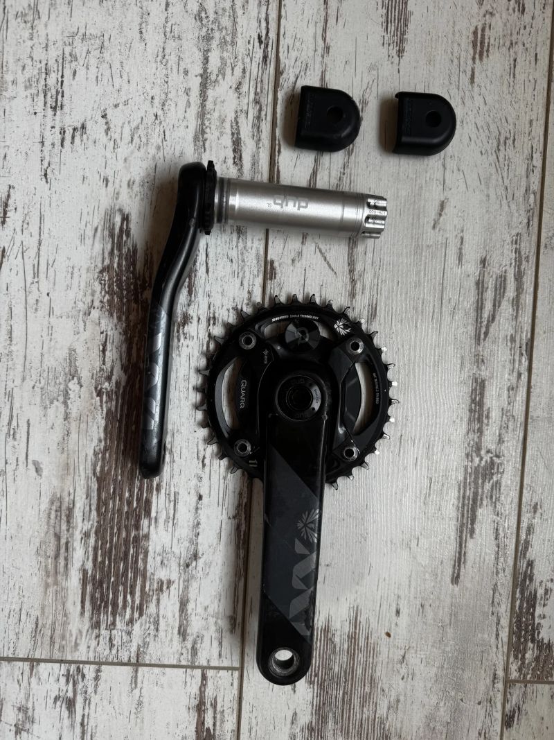 Sram XX1 Eagle Boost kliky s powermetrem 34/36z