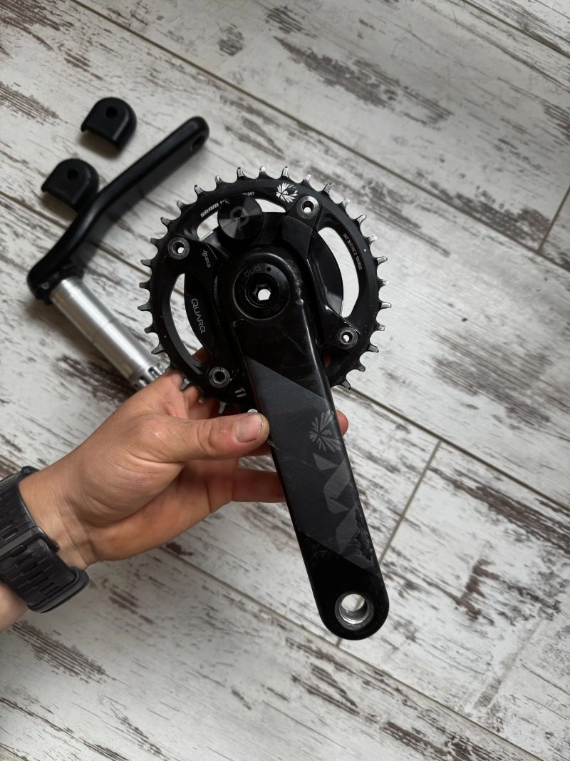 Sram XX1 Eagle Boost kliky s powermetrem 34/36z