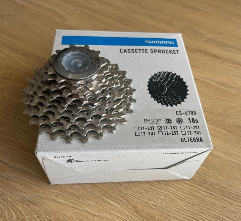 Nová kazeta Shimano Ultegra CS-6700 11-25