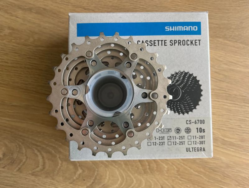 Nová kazeta Shimano Ultegra CS-6700 11-25