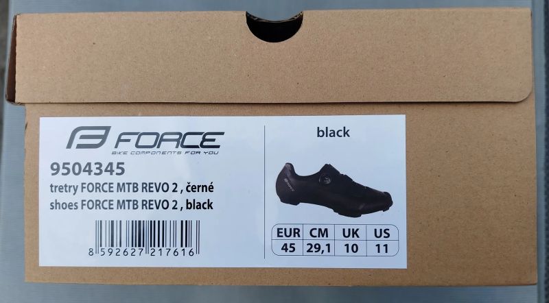 tretry MTB Force REVO 2, vel. 45