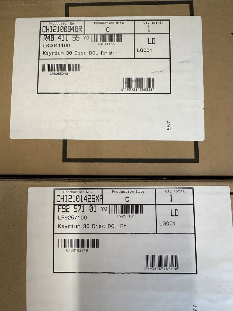 Mavic Ksyrium 30 disc 