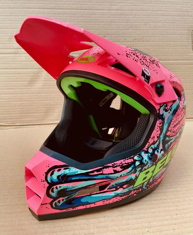 Přilba BELL SANCTION 2 DLX MIPS, Pink-Turquoise - vel. L