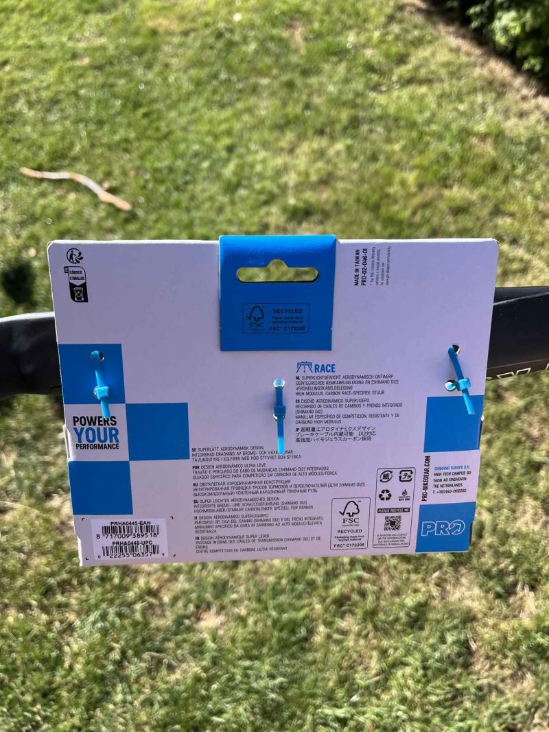 Silniční řídítka PRO VIBE Aero Carbon Superlight 380mm