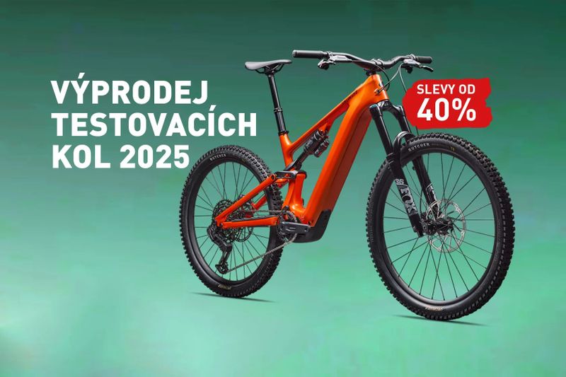 výprodej testovacích kol Specialized 2025
