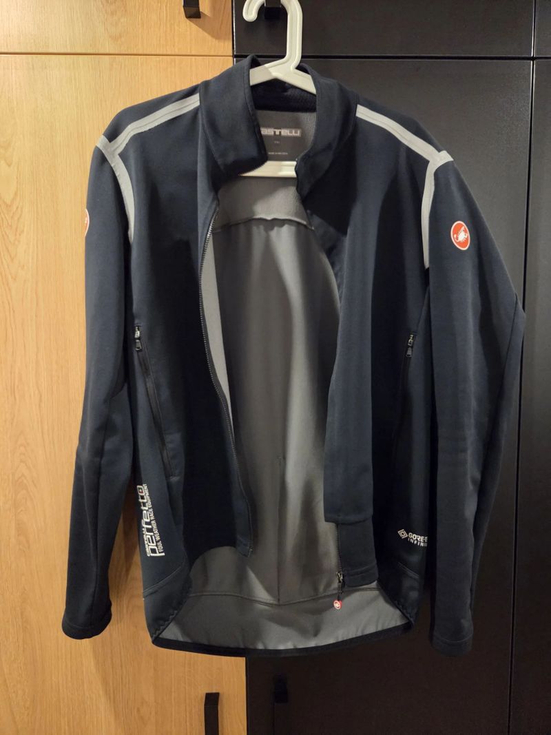 Prodám bundu Castelli Perfetto 2XL, černá