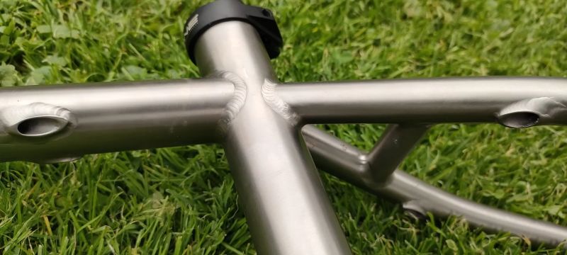 Titanový Hardtail rám pro trail 29"
