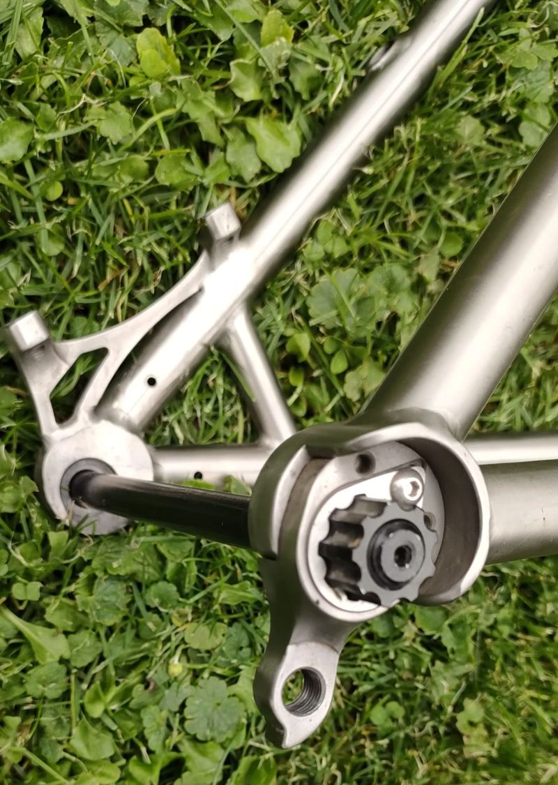 Titanový Hardtail rám pro trail 29"