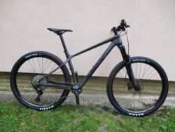 Nové 29" karbonové kolo MRX X25 carbon, vzduchová vidlice Rock Shox Recon Gold, Shimano SLX 1x12