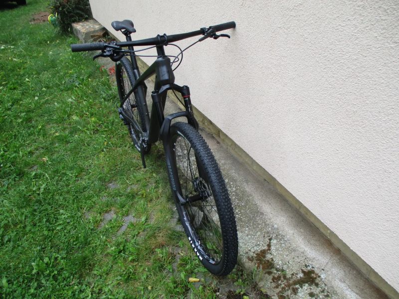 Nové 29" karbonové kolo MRX X25 carbon, vzduchová vidlice Rock Shox Recon Gold, Shimano SLX 1x12