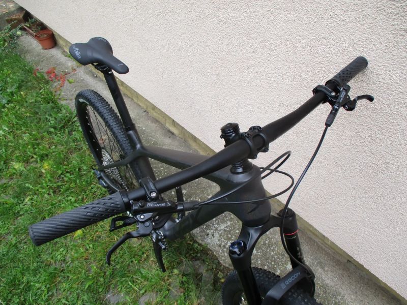 Nové 29" karbonové kolo MRX X25 carbon, vzduchová vidlice Rock Shox Recon Gold, Shimano SLX 1x12