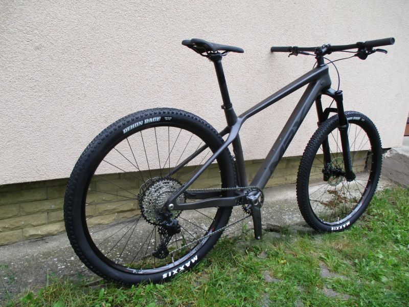 Nové 29" karbonové kolo MRX X25 carbon, vzduchová vidlice Rock Shox Recon Gold, Shimano SLX 1x12