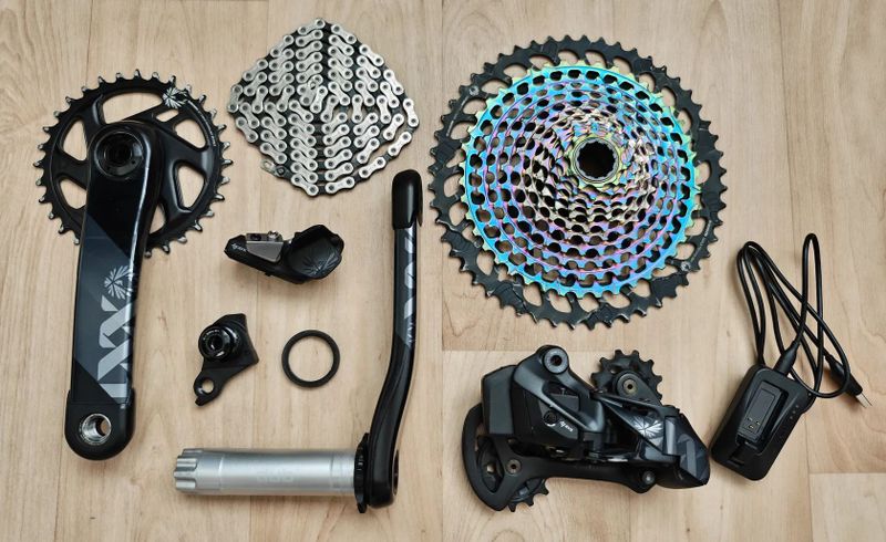 SRAM XX1 AXS - Kompletní sada - najeto 500km