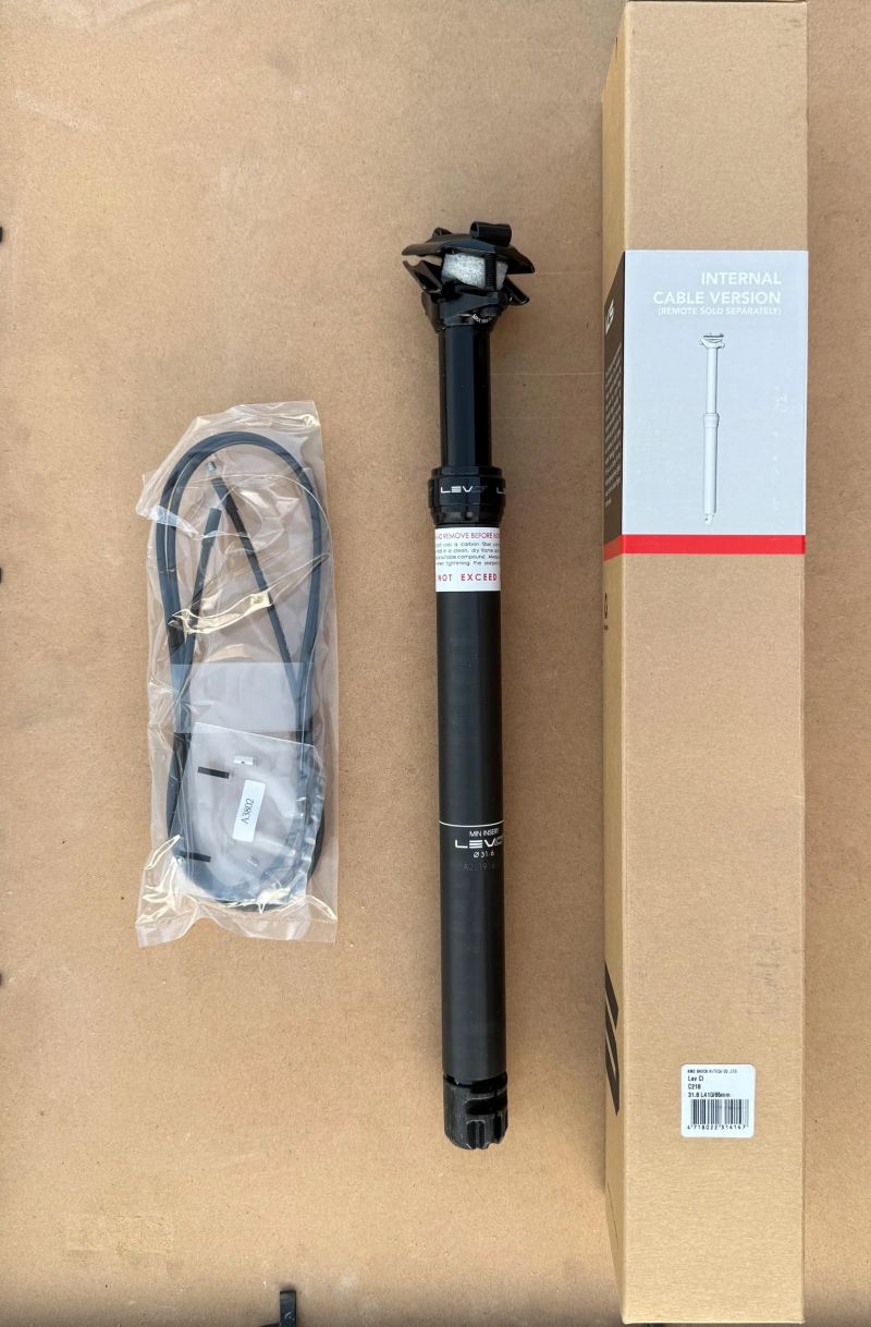 Nova tel. sedlovka Kind Shock Lev CI 31.6 mm/65 mm + packeta Zdarma