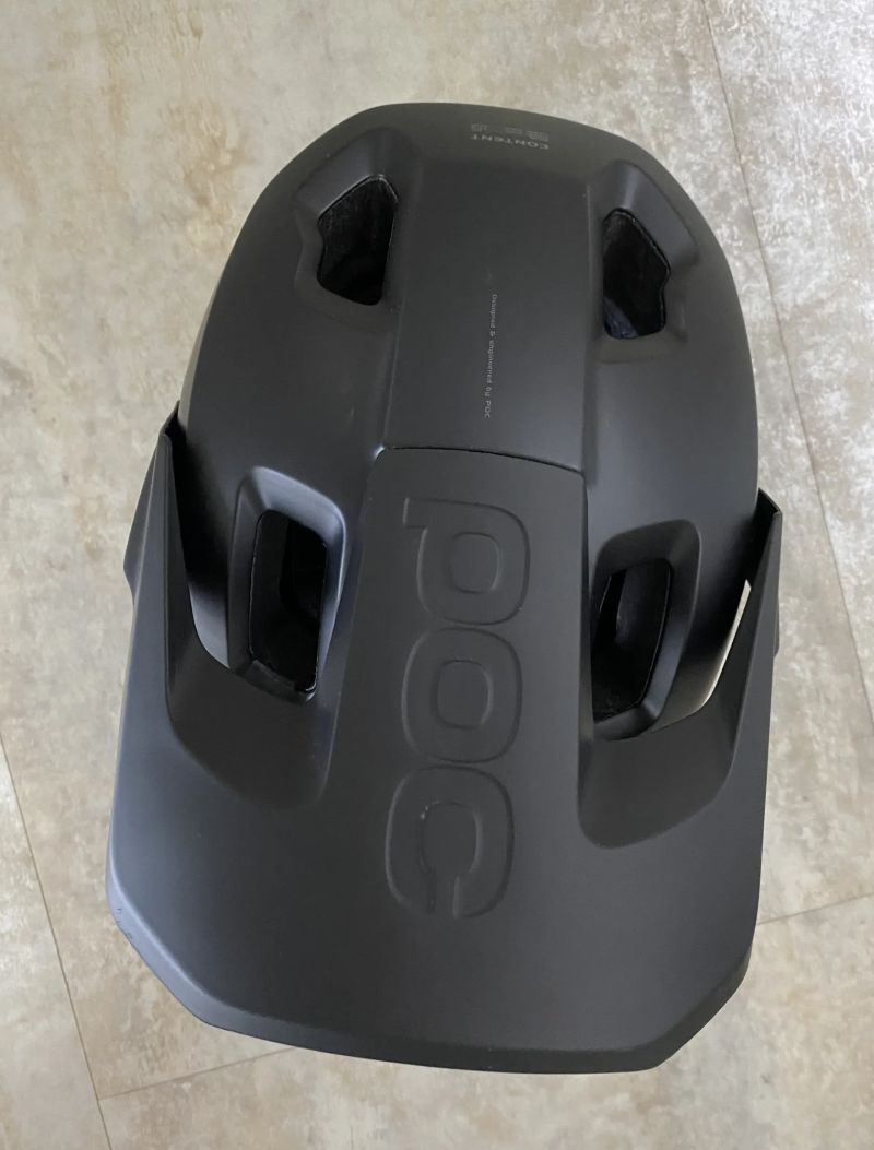 Cyklistická helma POC Otocon - uranium black matt