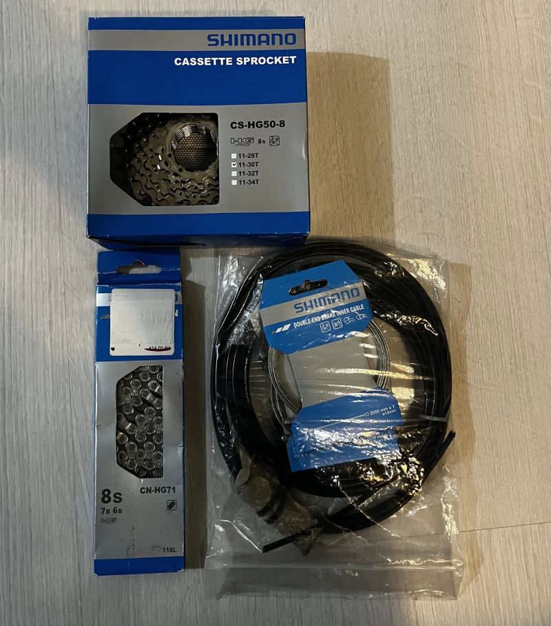 Shimano Claris 2x8 kompletní sada