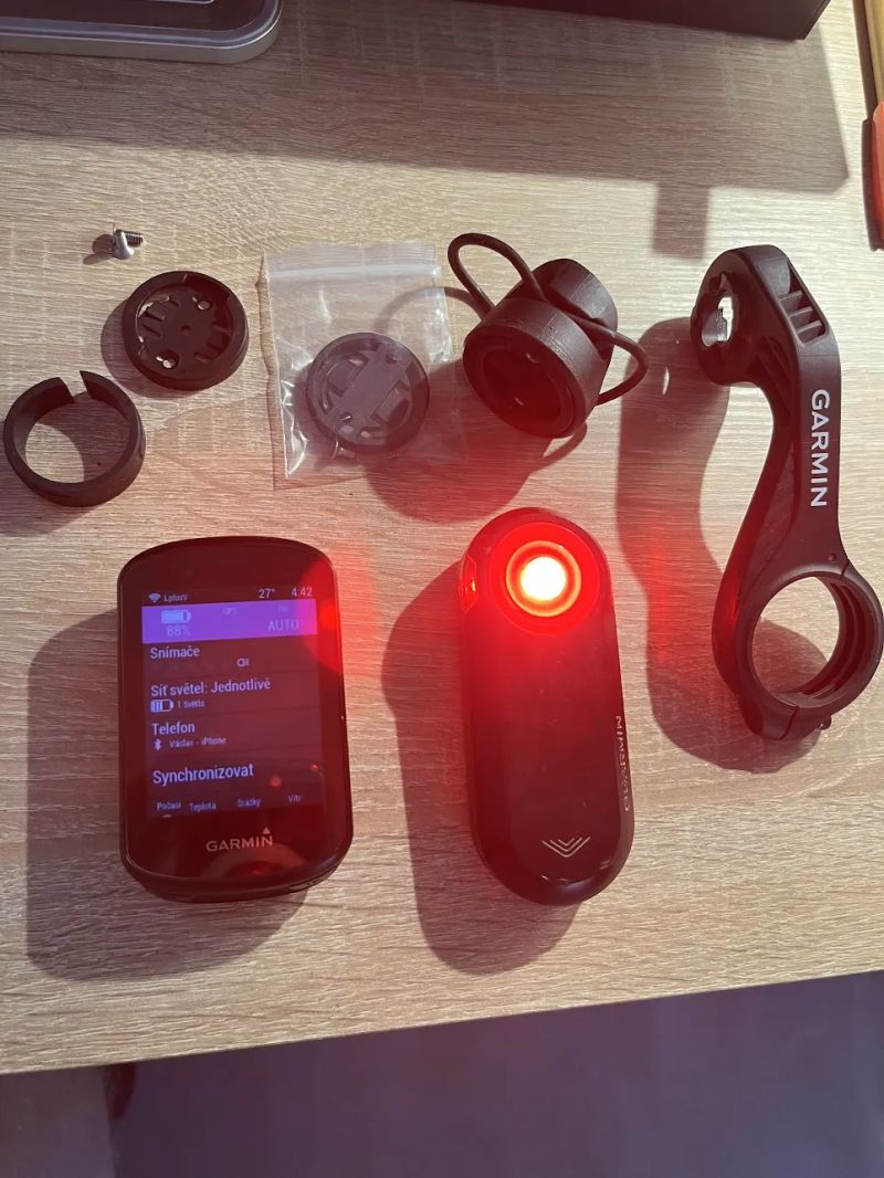 Garmin Edge 530 + Garmin radar Varia 515