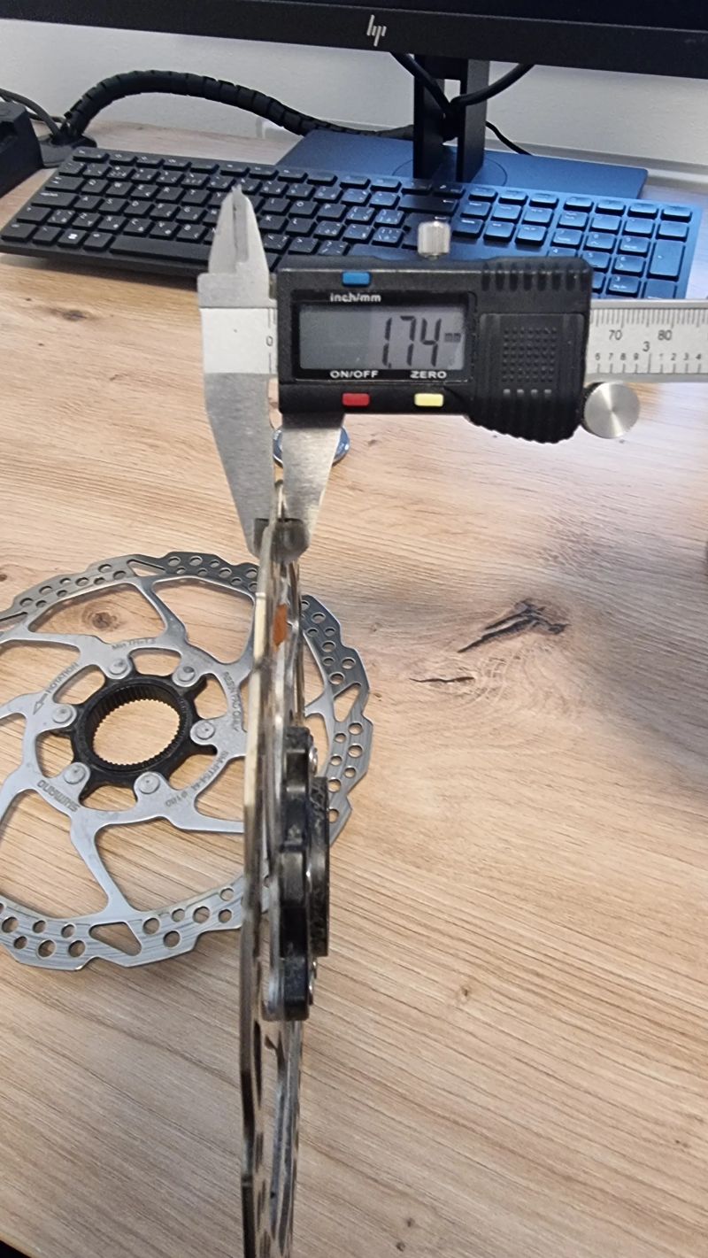 SHIMANO Deore SM-RT54-M 180mm