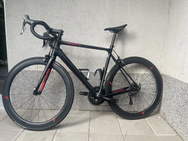Canyon Endurace CF7 + karbonová kola r.v. 2017 vel.M (170-185)