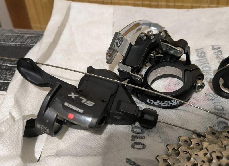Shimano SLX/XT 3x9 sada