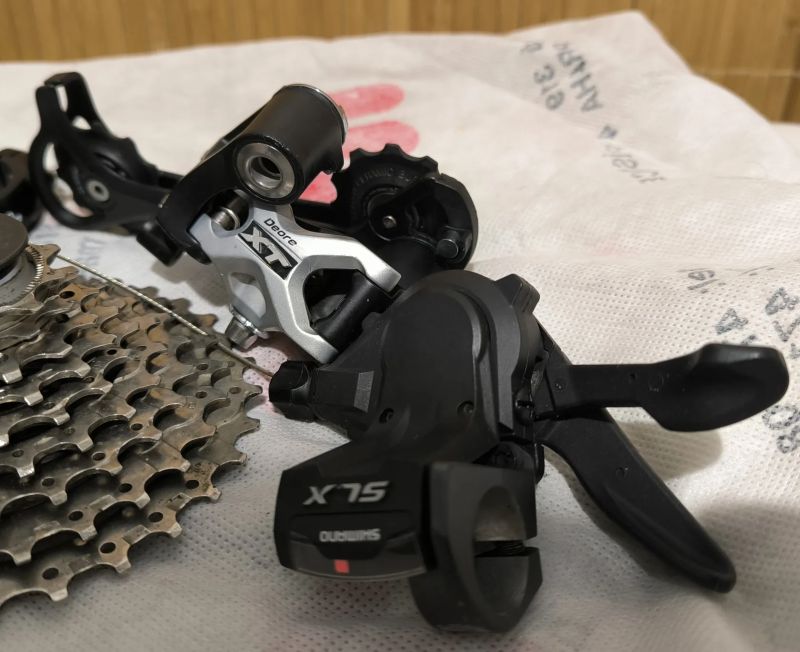 Shimano SLX/XT 3x9 sada