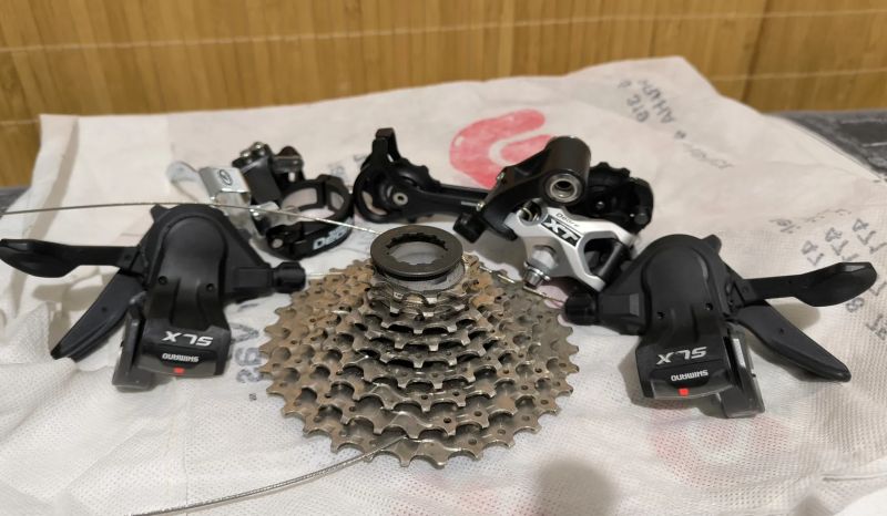 Shimano SLX/XT 3x9 sada