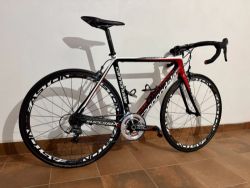 Cannondale Supersix velikost 54 + karbonová kola Easton