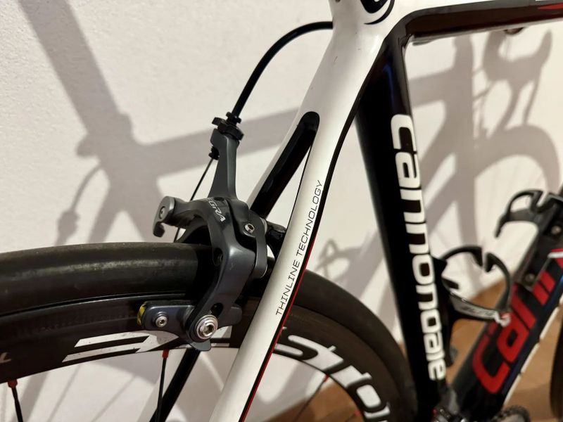 Cannondale Supersix velikost 54 + karbonová kola Easton
