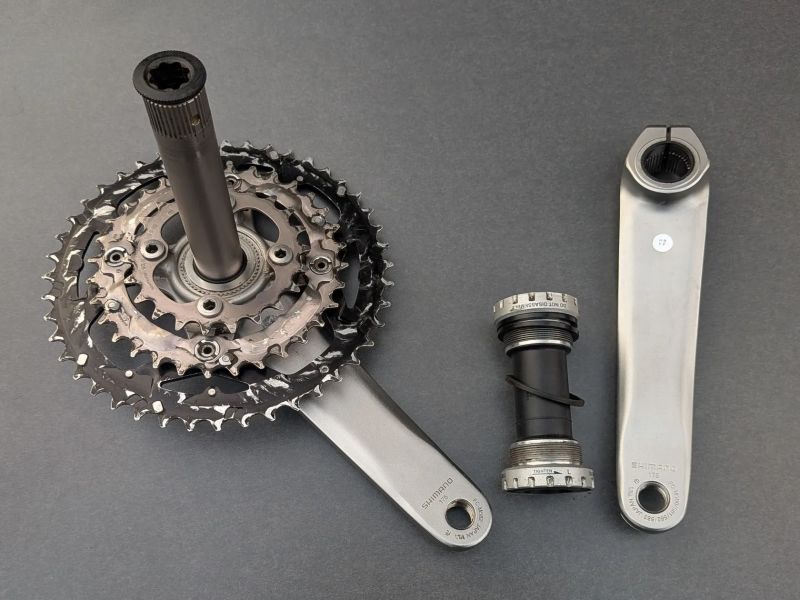 kliky Shimano LX FC-M582 3x9