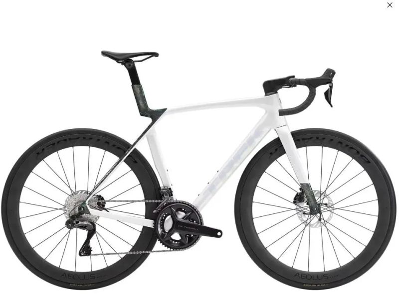 Trek Madone SL 7 Gen 8 Gloss Crystal White/Matte Deep Smoke Velikost L