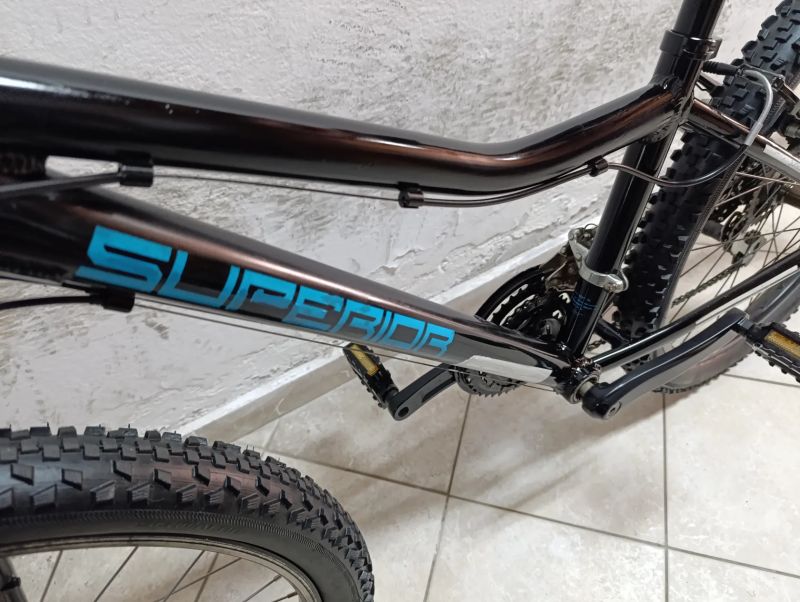 Starší renovované jízdní kolo dětské SUPERIOR Junior 24"