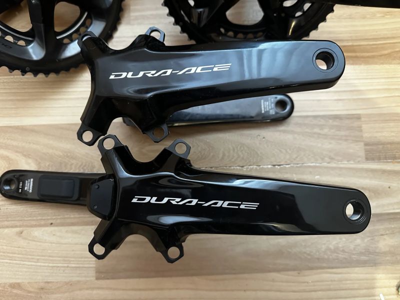 kliky 2x Shimano Dura-Ace R9200P 172,5, Dura Ace R9200 170 a FC-R9100 172,5