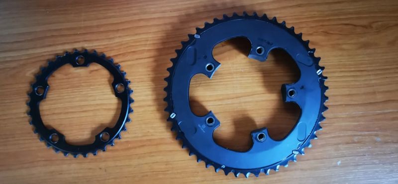  Převodníky 9/10 sp. na starší kliky Shimano Ultegra FC-6750/6700 
