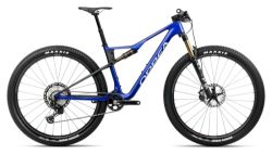 celoodpružené kolo Orbea OIZ M-PRO 2025 (vel. L modrá, vel. M černo-červená) - SLEVA 24 %