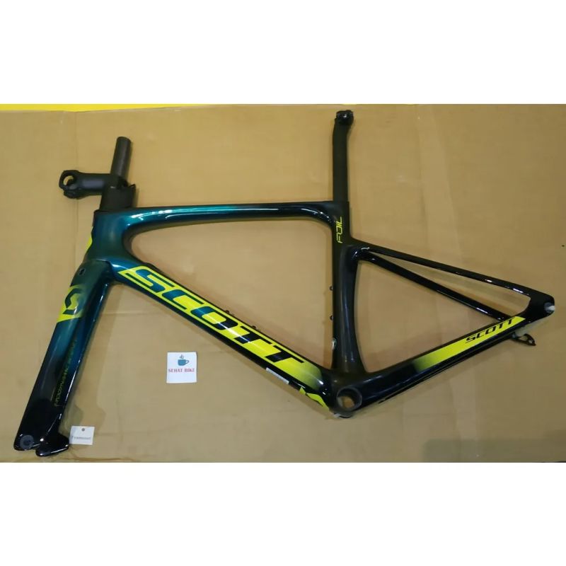 NOVÁ rámová sada SCOTT FOIL PREMIUM disc Team vel. 58 / pevné osy