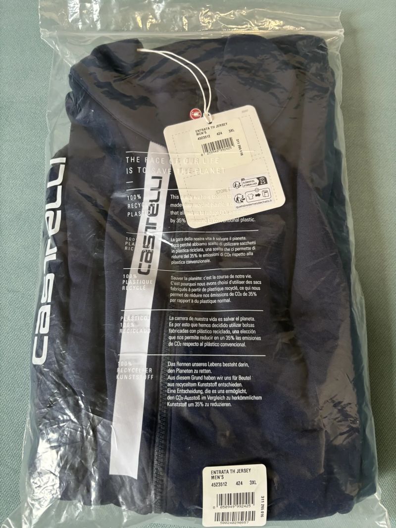Castelli Entrata zateplený dres XXL